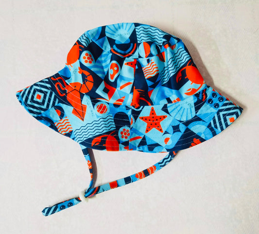 SWIM BUCKET HAT - Salty Sea friends